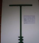 Ručný zemný vrták